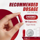 Urolithin A Supplement with CoQ10 200mg & Resveratrol 200mg, Mitochondrial Support & Cellular Energy, Pomegranate-Derived Urolithin A Capsules, Vegan, Non-GMO, 90 Capsules Infinity Warehouse
