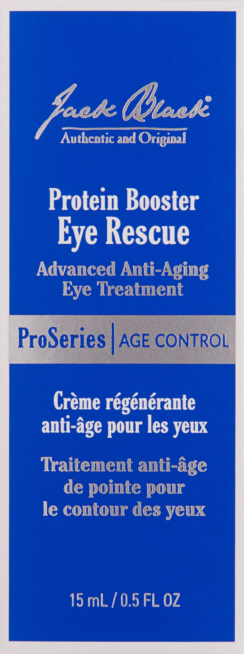 Jack Black Protein Booster Eye Rescue, 0.5 Fl Oz Jack Black