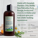 Hair Loss Shampoo | Hair Regrowth Shampoo For Thinning Hair | Hair Growth Product For Men and Women | Just Nutritive | 16 Oz Infinity Warehouse