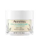 Aveeno Calm + Restore Oat Gel Facial Moisturizer for Sensitive Skin, Lightweight Gel Cream Face Moisturizer with Prebiotic Oat and Feverfew, Hypoallergenic, Fragrance- and Paraben-Free, 1.7 oz Aveeno Store