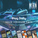 Mens Sample Solid Cologne Pack with Aspen Solid Cologne, Lumberjack Solid Cologne, Woodsman cologne, Mystery Man cologne and more (Play Daily Sampler Cologne Set - 7 Pack - 0.75 oz each) Infinity Warehouse