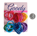Goody Girls Ouchless Mixed Pack Elastics, 2 mm (45 Count) GOODY