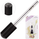 USA Pana 3/32" Safety Nail Carbide - Smooth Round Top Large Barrel Head for Electric Dremel Drill Machine - Grit Size: (5XC to Extra Fine) (Extra Fine, Large Barrel - DLC Black) PANA