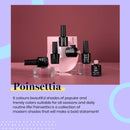 Beetles Gel Nail Polish Set, Poinsettia Kit Dark Red Burgundy Red Glitter Gel Polish Soak Off UV Nail Lamp LED Cured, 7.3ml Each Bottle for Nail Art Design for Christmas New Year Holiday Gifts beetles Gel Polish