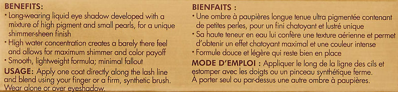 stila Shimmer And Glow Liquid Eye Shadow, Original, 0.153 Fl Oz stila