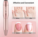 AIRSEE Portable Electric Nail Drill Professional Efile Kit for Acrylic, Gel Nails, Polishing Shape Tools (Gold) AIRSEE
