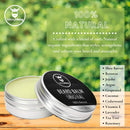 Unscented Beard Balm - Styles, Strengthens & Softens Beards and Mustaches - 100% Natural Beard Conditioner with Organic Shea Butter, Tea Tree, Argan & Jojoba Oils by Striking Viking Striking Viking Store