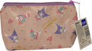 Sanrio My Melody × Kuromi Boat Type Cosmetics Pouch Bag (Happiness） Friend