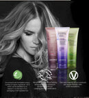 GIOVANNI 2chic Ultra Revive Shampoo & Conditioner Set, 8.5 oz. Pineapple & Ginger for Dry Unruly Hair, Enriched with Jojoba, Guava, Aloe Vera, Vitamin B5, Sulfate Free, No Parabens, Color Safe GIOVANNI