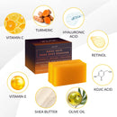 VALITIC Kojic Acid Dark Spot Remover Soap Bars with Vitamin C, Retinol, Collagen, Turmeric - Original Japanese Complex Infused with Hyaluronic Acid, Vitamin E, Shea Butter, Castile Olive Oil (2 Pack) Infinity Warehouse