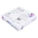 Just Home Ready to use Silver Foil Sheet, (100 Sheets) Pop-Up Dispenser, Pre Cut Silver Foil for Highlighting, Hair Color Application and Highlighting Services Just Home