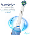 Replacement Brush Heads Compatible with Oral B Braun –20 Pack of 4 Sensitive Clean, 4 Floss Action, 4 Precision Clean & 4 Cross Action. Fits Oralb Electric Toothbrush Pro1000 Pro3000 Pro5000 & More! Alayna