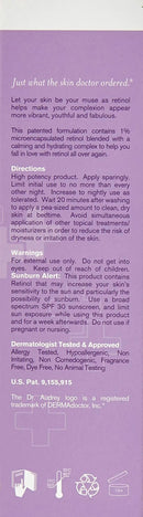 DERMAdoctor Poetry In Lotion Intensive 1% Retinol, 1 fl oz DERMAdoctor