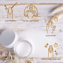Beetles Nail Dip Powder Clear Color(1oz) for French Nail Manicure Nail Art, No Nail Lamp Needed, Long-Lasting, Strengthen Nail, Need Dip Powder Base Activator and Top Coat beetles Gel Polish
