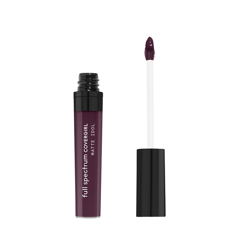 COVERGIRL Matte Idol, Liquid Lipstick, Fortune, 1 Ounce COVERGIRL