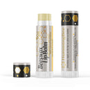 HummingBee Beeswax Lip Balm, Feel the Difference, Unscented, Unflavored, Natural Lip Care, 0.17 Ounce, Pack of 4 HummingBee
