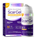 100% Silicone Scar Gel 2 Pack: 2 x 1.06oz Tubes for Surgical Scars, C-Section, Acne, Keloids, Burns, Stretch Marks – Advanced Scar Treatment for Old & New Scars Infinity Warehouse