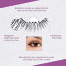 Ardell Natural 110 Black Strip False Eyelashes, (6 pairs per pack) x 1 pack Ardell