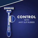 Gillette Sensor3 Smooth Shave Disposable Razor, 4 Count Gillette