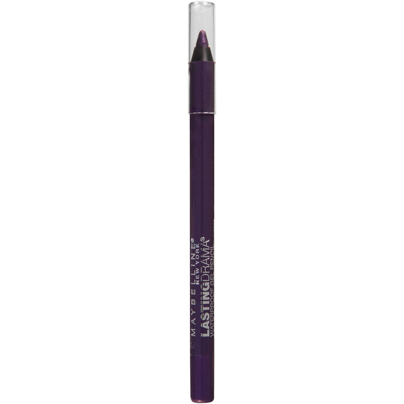 Maybelline New York Eyestudio Lasting Drama Waterproof Gel Pencil, Polished Amethyst, 0.038 oz. Maybelline New York
