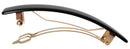 France Luxe Classic Rectangle Hair Barrette, Black - Classic French Design for Everyday Wear France Luxe Store