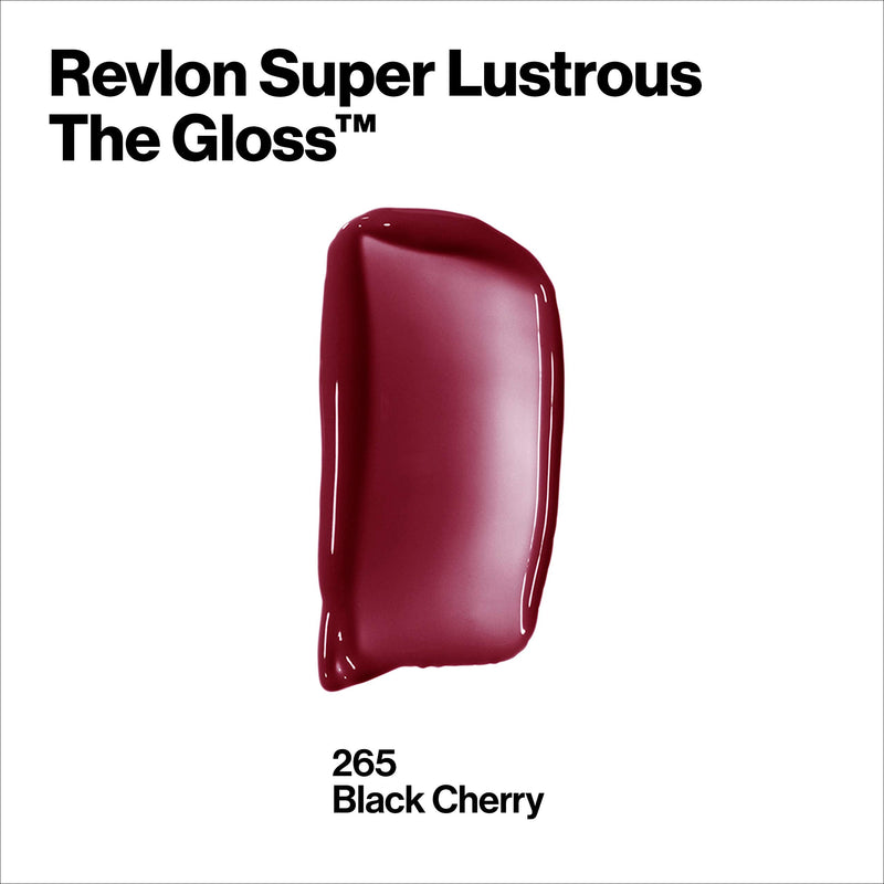 REVLON Super Lustrous Lip Gloss, Black Cherry, 0.13 Ounce (Pack of 1) REVLON