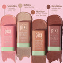 Pixi Beauty Beaming Bliss On-the-Glow Trio | Hydrating Tinted Moisture Stick Blush, Bronzer, and Highlighter Set | Travel Size, Vegan, and Paraben-Free Infinity Warehouse