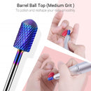 MelodySusie Nail Drill Bits Set, 7pcs Carbide Diamond Cuticle Drill Bits 3/32'' for Acrylic Gel Nails File Remove, Manicure Pedicure Nail Prep Tools for Nail Drill E-File, Home Salon Nail Art Supply MelodySusie
