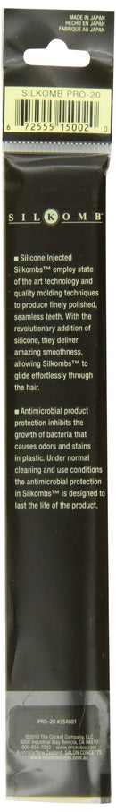Cricket Silicon Hair Comb PRO 20 All Purpose Cutting Cricket