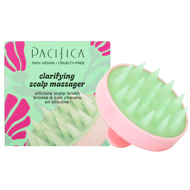 Pacifica Scalp Detox Set – Rosemary Apple Cider Vinegar Scalp Exfoliating Tonic with Scalp Massager Brush, Deep Cleansing & Clarifying Treatment for Buildup, Dry Flaky Scalp, Vegan Infinity Warehouse