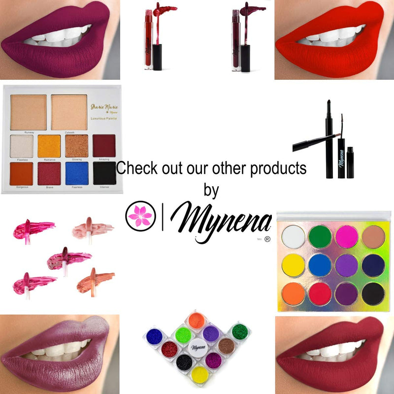 Mynena Red Waterproof Matte Liquid Lipstick - Lola Mynena