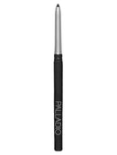 Palladio Retractable Waterproof Eyeliner, Richly Pigmented Color and Creamy, Slip Twist Up Pencil Eye Liner, Smudge Proof Long Lasting Application, All Day Wear, No Sharpener Required, Pure Black Palladio