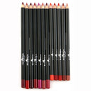 12pc Italia Deluxe Ultra Fine Lip Liner set of 12 color Italia