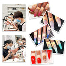 Practice Hand for Acrylic Nails, Adjustable Fake Mannequin Hands for Nails Practice, Flexible Movable Upgrade Nail Training Practice Hand with Nail File, Clipper and 100pcs Coffin Nail Tips Deciniee Store