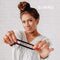 GIMME Bands Fitting Kit | Gentle Microfiber Hair Ties | Find Your Fit With Five Sizing Options | Hair Accessories Essential for Every Hair Type and Occasion | No Snagging, Dents, or Breakage | Black Onyx GIMME