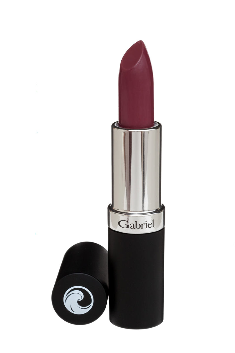 Gabriel Cosmetics Lipstick (Velour - Medium Plum/Cool Pearl), 0.13 Oz Gabriel Cosmetics