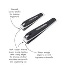 Tweezerman Stainless Steel Nail Clipper Set Model No. 4015-R Tweezerman
