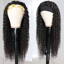 Headband Wig for Black Women Machine Made Human Hair Wigs Bob Deep Wave Human Hair Wigs 150% Density Brazilian Virgin Headband Short Headband Bob Wigs YISEA Store