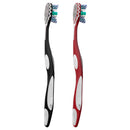Colgate 360° Advanced Optic White Toothbrush (Color May Vary), Medium, 2 Count Colgate