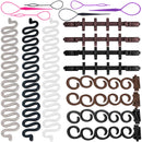 MeetFavorite Twist Plait Hair Braiding Hairdressing Tools,Topsy Tail Hair Braid French Centipede Braiders,Hair Design Styling Tools Accessories MeetFavorite