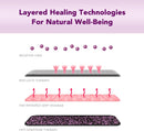 Biomat Infrared Mat | Crystal Mat for Therapy | Infrared Heating Mat | Red Light Therapy for Body | Hot Gemstone Therapy | Promotes for Muscle & Back Pain Relief | Sparkle Mat (Full Size) Infinity Warehouse
