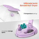 TASALON 1875W Ionic Hooded Hair Dryer Bonnet with 3 Heating Settings, Professional Sit Under Hair Dryers for Women with Ceramic Technology, Portable Hair Dryer with Hood, Hooded Dryer for Home & Salon Infinity Warehouse