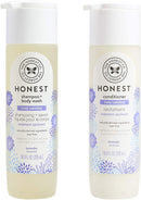 The Honest Company Truly Calming Lavender Shampoo Body Wash + Conditioner Bundle, Lavender HONEST