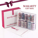 Makartt Nail Art Foil Transfer Stickers Nail Art Supplies Foil Transfers 10 Rolls Rose Flowers Nail Decals Nail Extension Gel Art Decorations for Women Poly Nail Gel DIY Design 4cm 100cm Rose Flowers Makartt