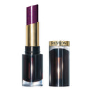 REVLON Super Lustrous Glass Shine Lipstick, Flawless Moisturizing Lip Color with Aloe, Hyaluronic Acid and Rose Quartz, Sleek Mulberry (013), 0.15 oz REVLON