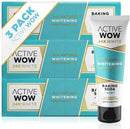 Active Wow Natural Toothpaste - Teeth Whitening Formula with Xylitol (Natural Whitening 2 Pack) Active Wow