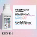 Redken Bonding Shampoo for Damaged Hair Repair | Acidic Bonding Concentrate | For All Hair Types |1 Fl. Oz. REDKEN