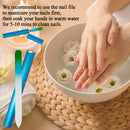 3 Pack Glass Nail File, EAONE Nail Files for Natural Nails, Fingernail files with Case, Double Sided Etched Filing Surface Finger Nail Files, Professional Manicure Nail Care Tool for Women and Girls EAONE