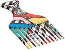 AFROPICK Anti-Static Plastic Hair Pick for Long, Thick, Curly, & Afro Hair (Fresher Prince) Afropick