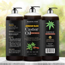 Majestic Pure Jamaican Black Castor Oil for Hair Growth & Natural Skin Care - Roasted & Cold-Pressed - Massage, Scalp, Hair and Nails - 16 fl oz MAJESTIC PURE